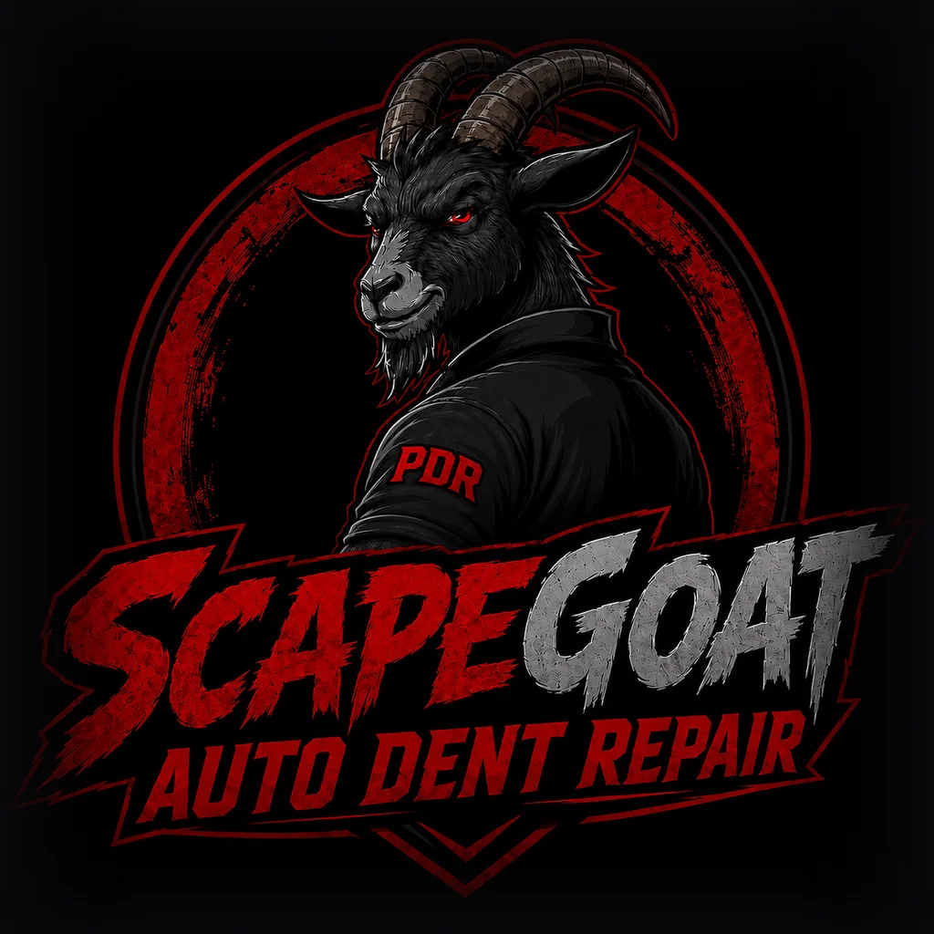 Scapegoat Auto Dent Repair mascot